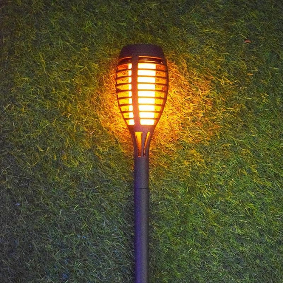 Torch Led com Painel Solar - Super Mix Store 2pcs