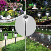 Iluminação para jardim com Painel Solar Kit com 12 - Super Mix Store Default Title