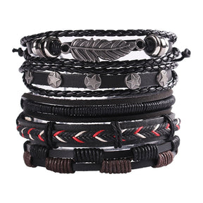 Pulseira Masculina Couro 887