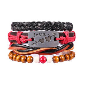 Pulseira Masculina Couro 887