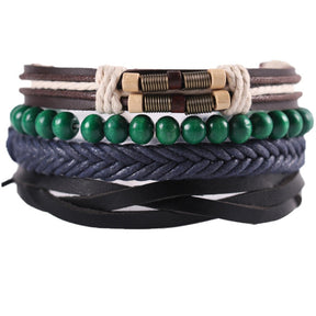 Pulseira Masculina Couro 887