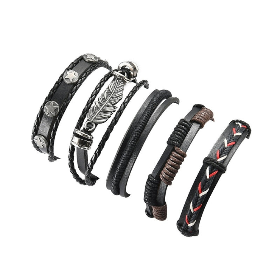 Pulseira Masculina Couro 887