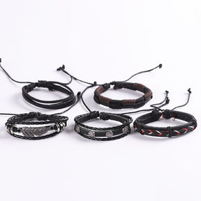 Pulseira Masculina Couro 887