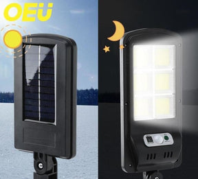 Refletor Solar Led 128 Cob À Prova Dágua 806