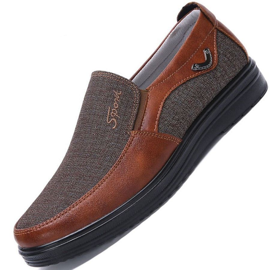 Sapato Masculino Slip On Casual Brown / 38 860