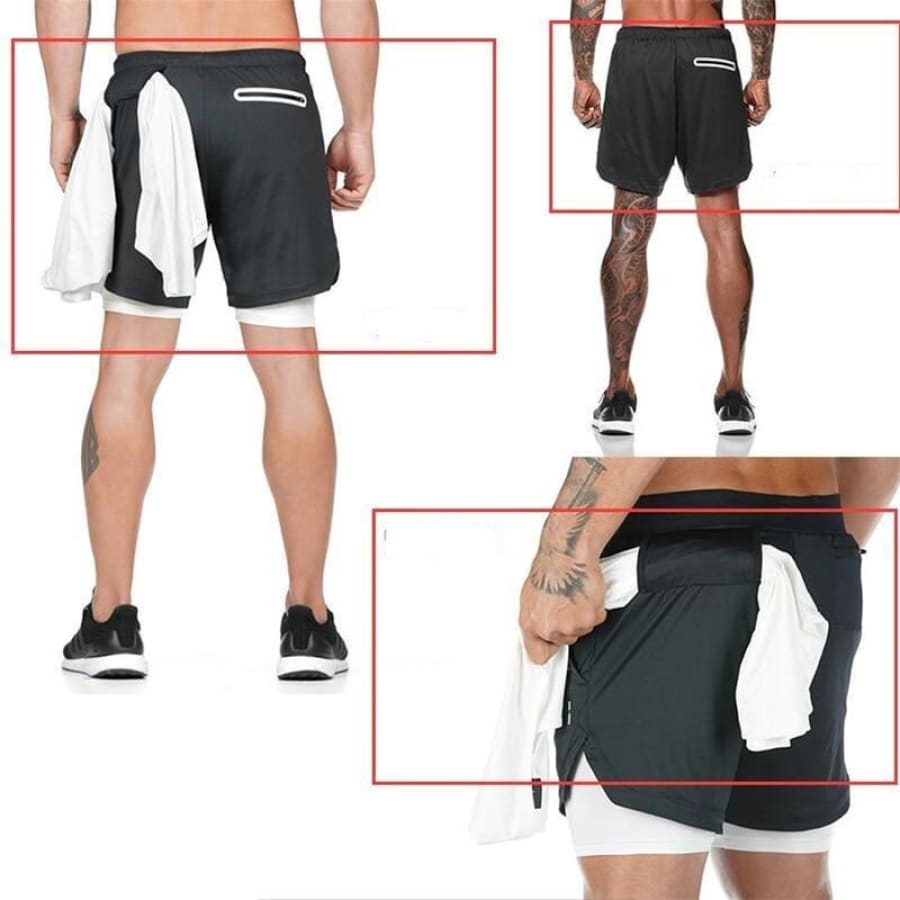 Shorts 2 Em 1 Esporte Air Effect 673
