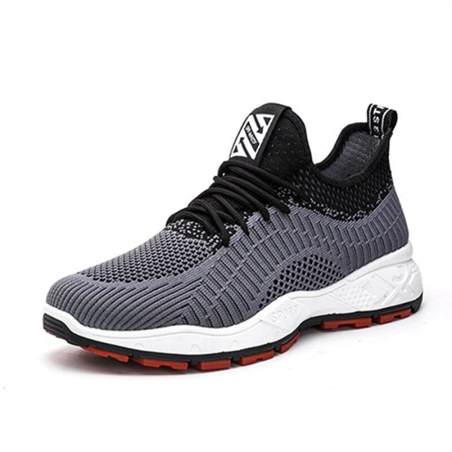 Tênis Esportivo Casual Air Mesh Cinza / 42 820