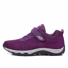 Tênis Feminino Caminhada Confortável Run Roxo / 34 941